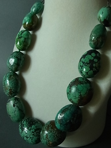 トルコ石1連ネックレス