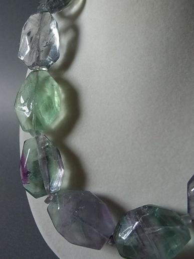 グリーンアメジスト1連ネックレス