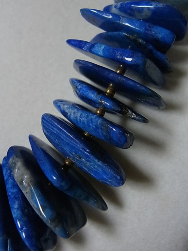 ラピスラズリ1連ネックレス