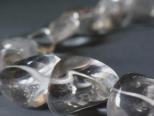 透明クオーツ1連ネックレス