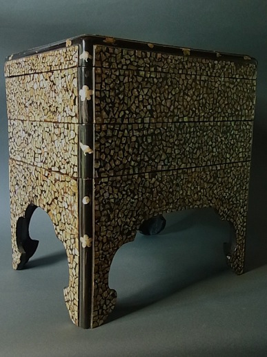 螺鈿四方饅頭重