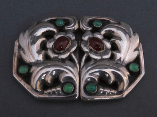 アールヌーボーバックル