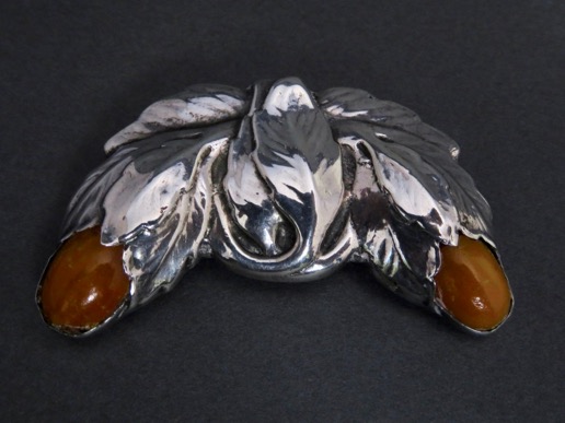 アールヌーボー ブローチ